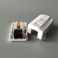 unshielded CAT6 single port surface mount box